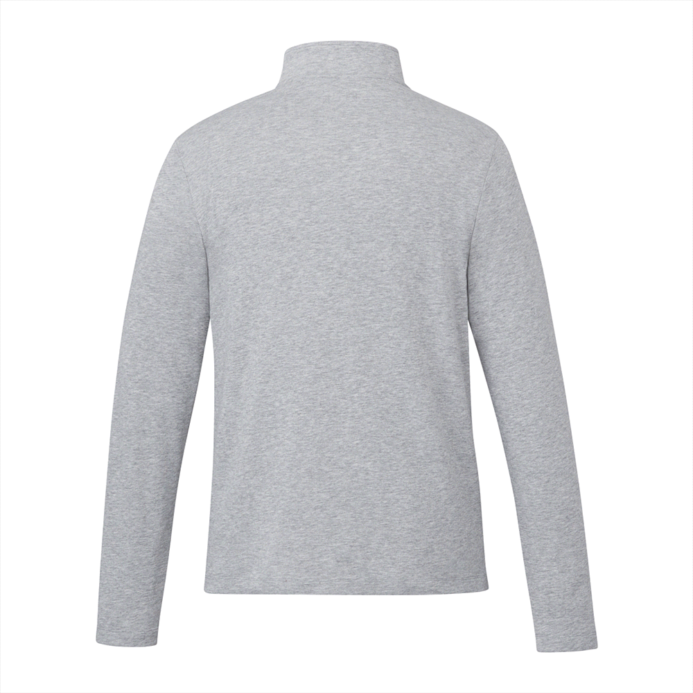Rigi Eco Knit Quarter Zip - Mens – Jackets – Apparel Range – available in Black, Heather Grey, Vintage Navy – thumbnail 16 of 22