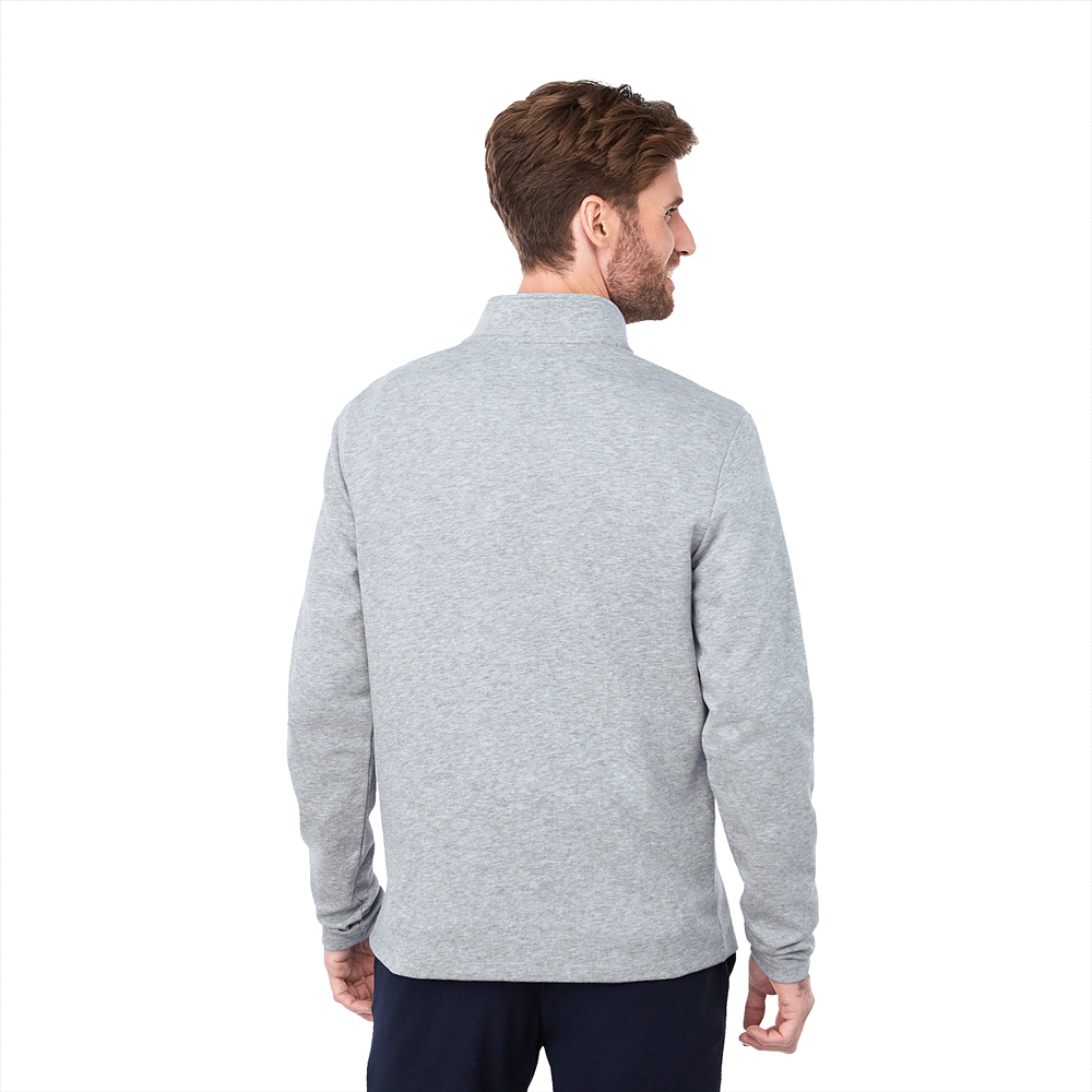 Rigi Eco Knit Quarter Zip - Mens – Jackets – Apparel Range – available in Black, Heather Grey, Vintage Navy – thumbnail 10 of 22