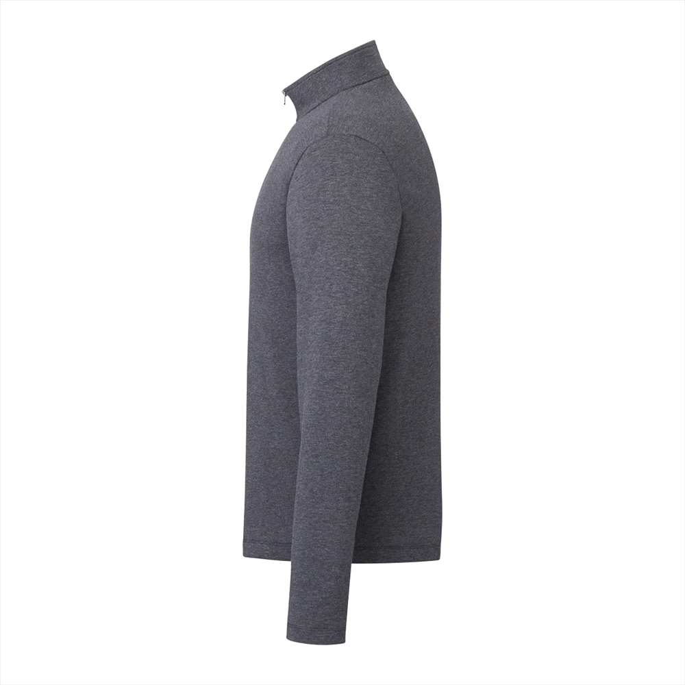 Rigi Eco Knit Quarter Zip - Mens – Jackets – Apparel Range – available in Black, Heather Grey, Vintage Navy – thumbnail 17 of 22