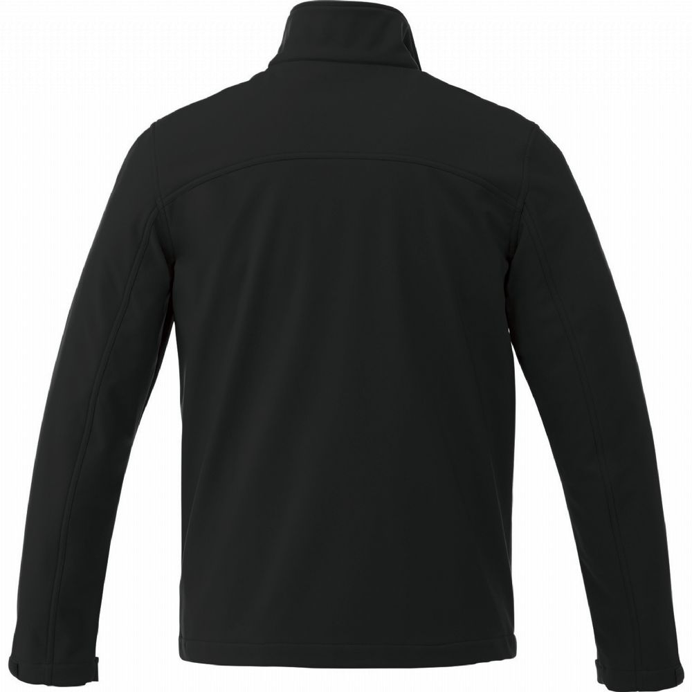 Maxson Softshell Jacket - Mens – Jackets – Apparel Range – available in Black, Forest Green, Grey Storm, Navy and 1 more – thumbnail 18 of 20