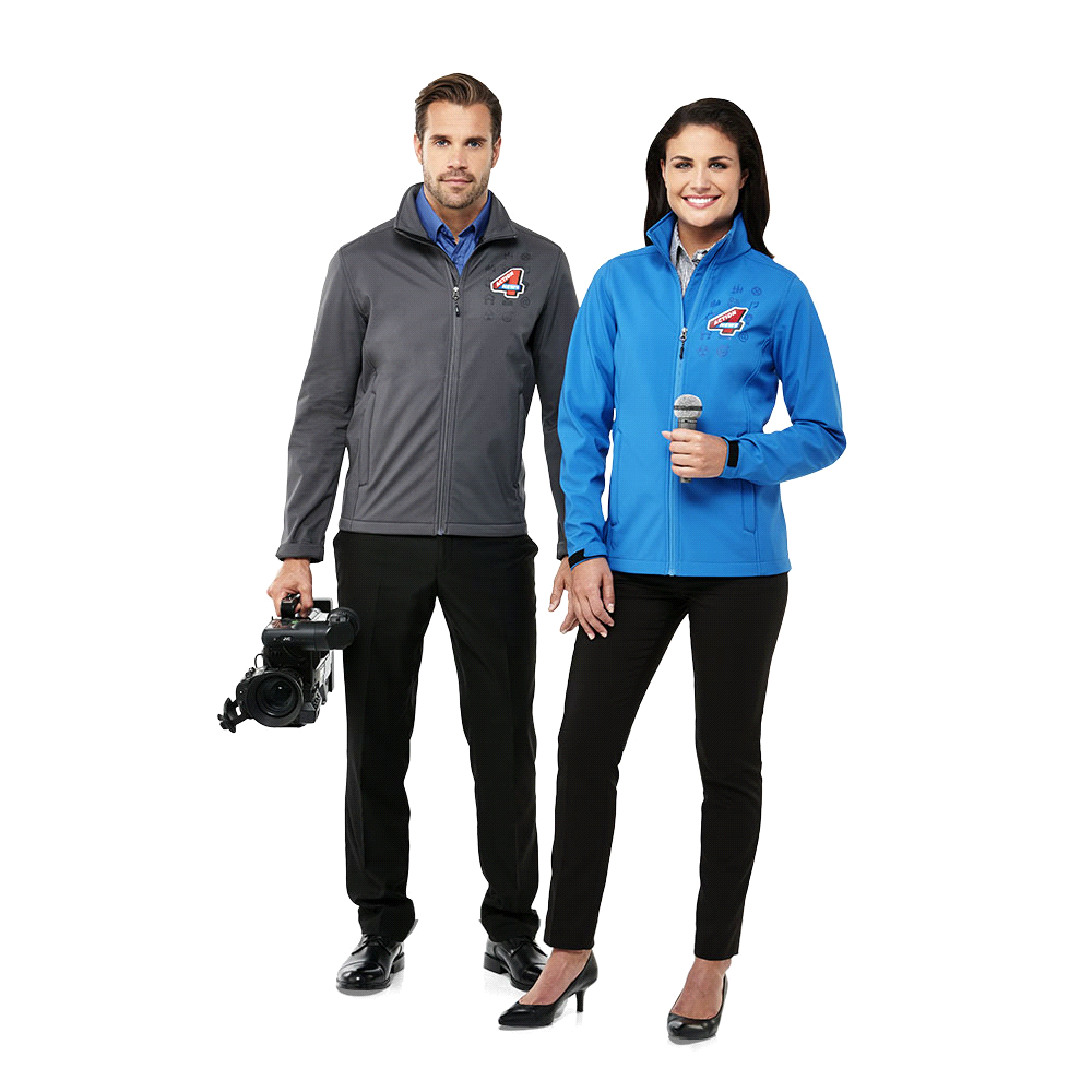 Maxson Softshell Jacket - Mens – Jackets – Apparel Range – available in Black, Forest Green, Grey Storm, Navy and 1 more – thumbnail 6 of 20