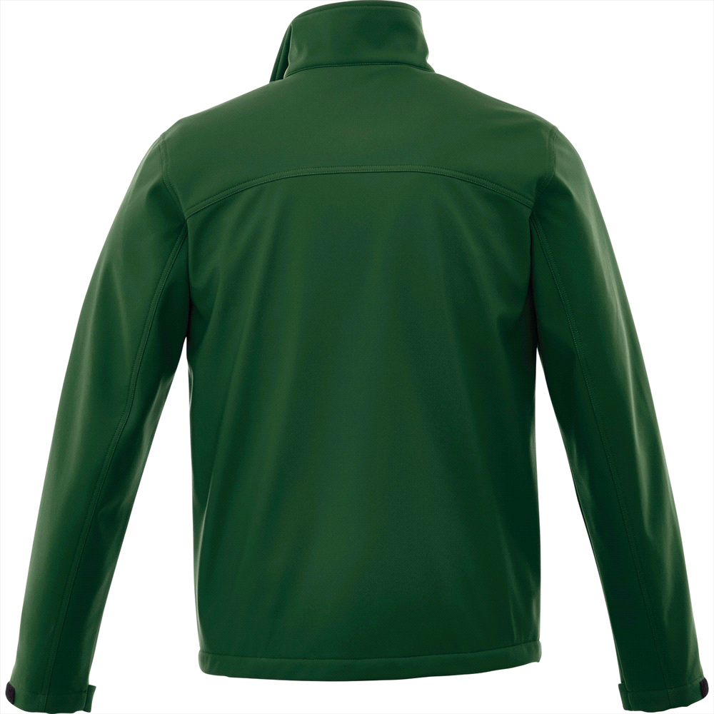 Maxson Softshell Jacket - Mens – Jackets – Apparel Range – available in Black, Forest Green, Grey Storm, Navy and 1 more – thumbnail 20 of 20