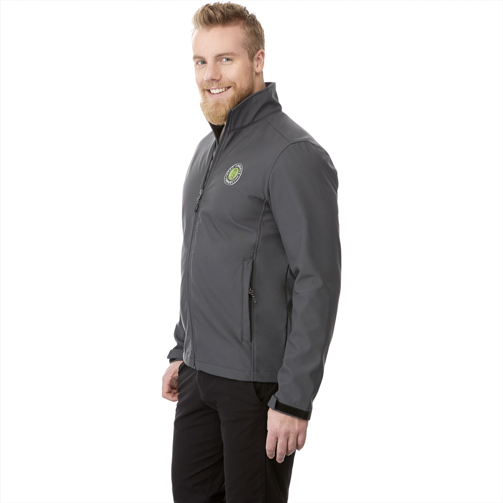 Maxson Softshell Jacket - Mens – Jackets – Apparel Range – available in Black, Forest Green, Grey Storm, Navy and 1 more – thumbnail 2 of 20