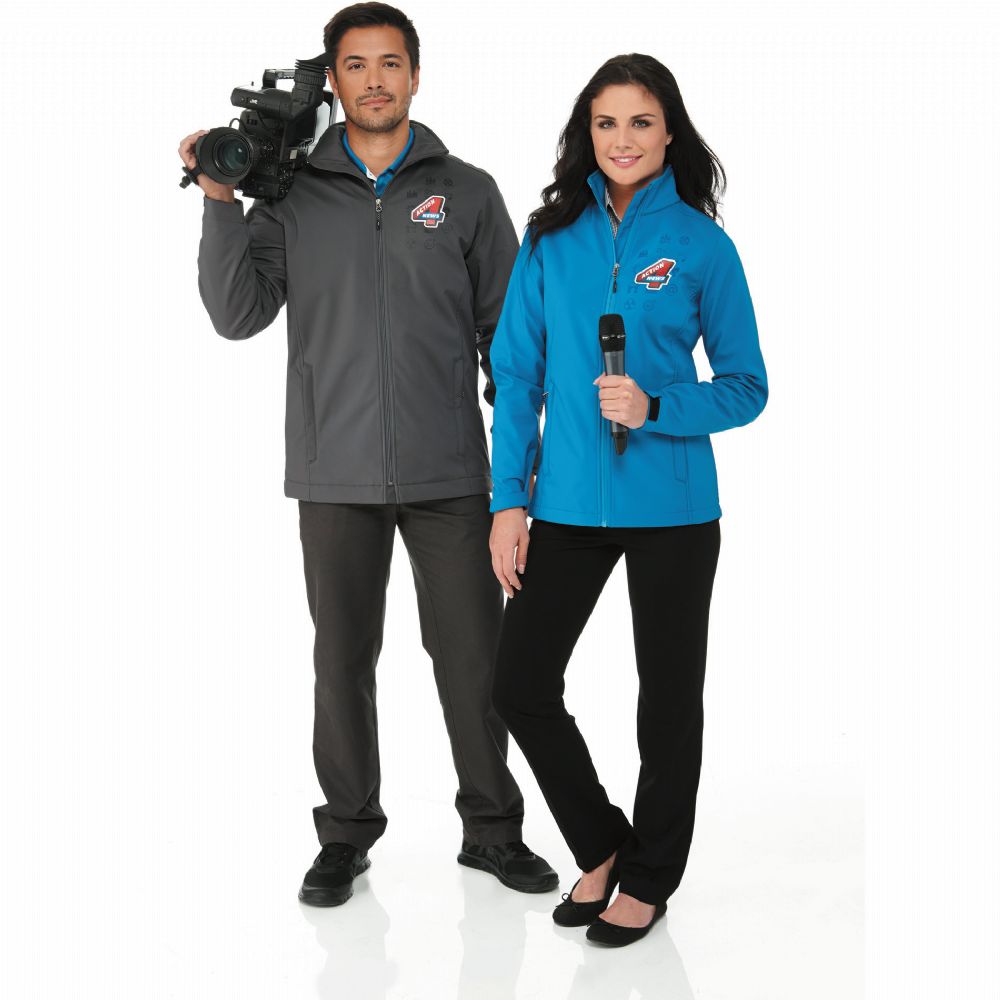 Maxson Softshell Jacket - Mens – Jackets – Apparel Range – available in Black, Forest Green, Grey Storm, Navy and 1 more – thumbnail 5 of 20