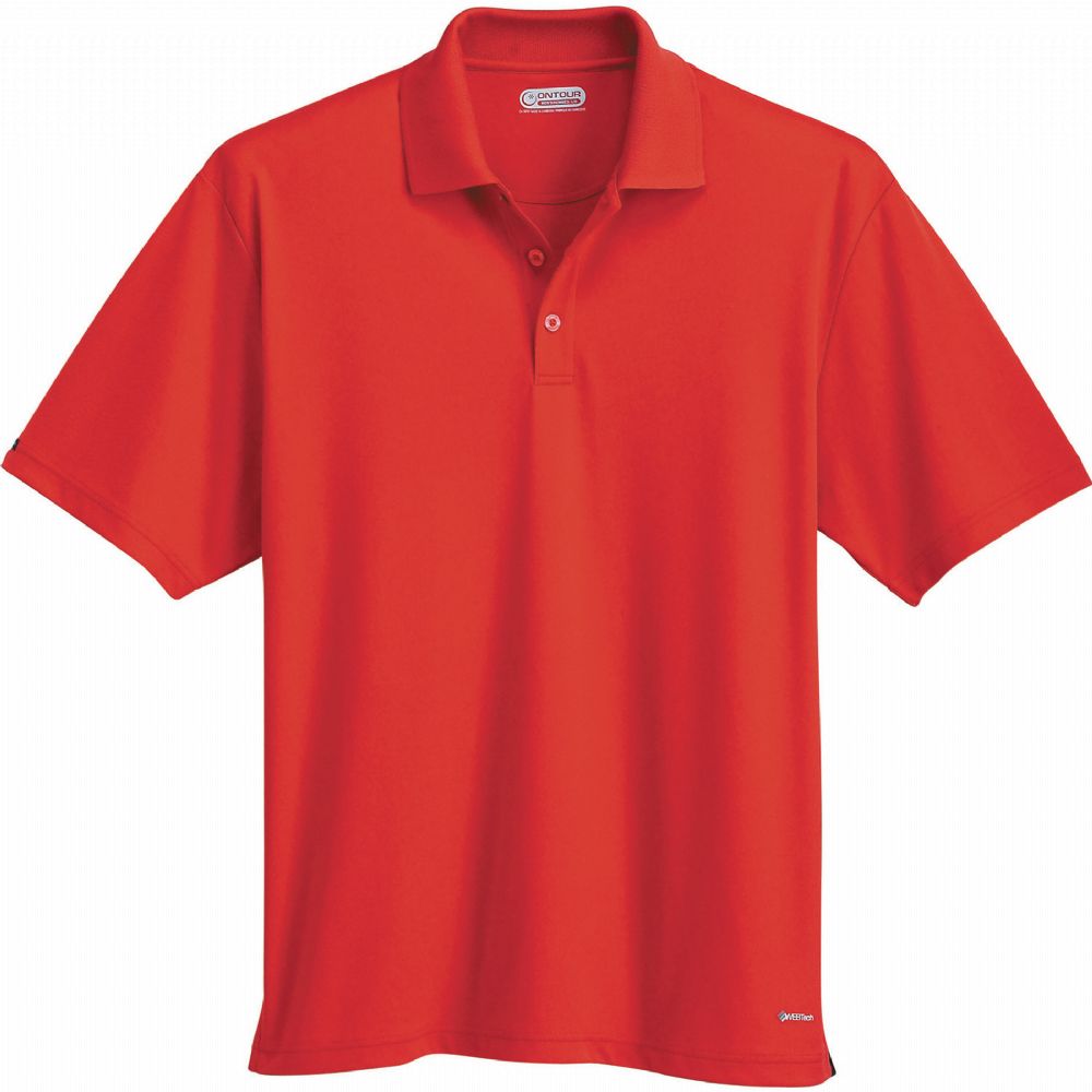 Moreno Short Sleeve Polo - Mens – Polo Shirts – Apparel Range – available in Black, Forest Green, Maroon, Mocha and 6 more – thumbnail 9 of 45