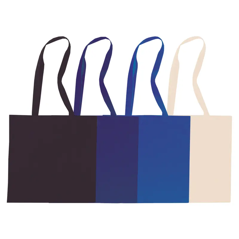 100% Cotton Carolina Convention Tote – Shoppers – available in black, blue, brown colours