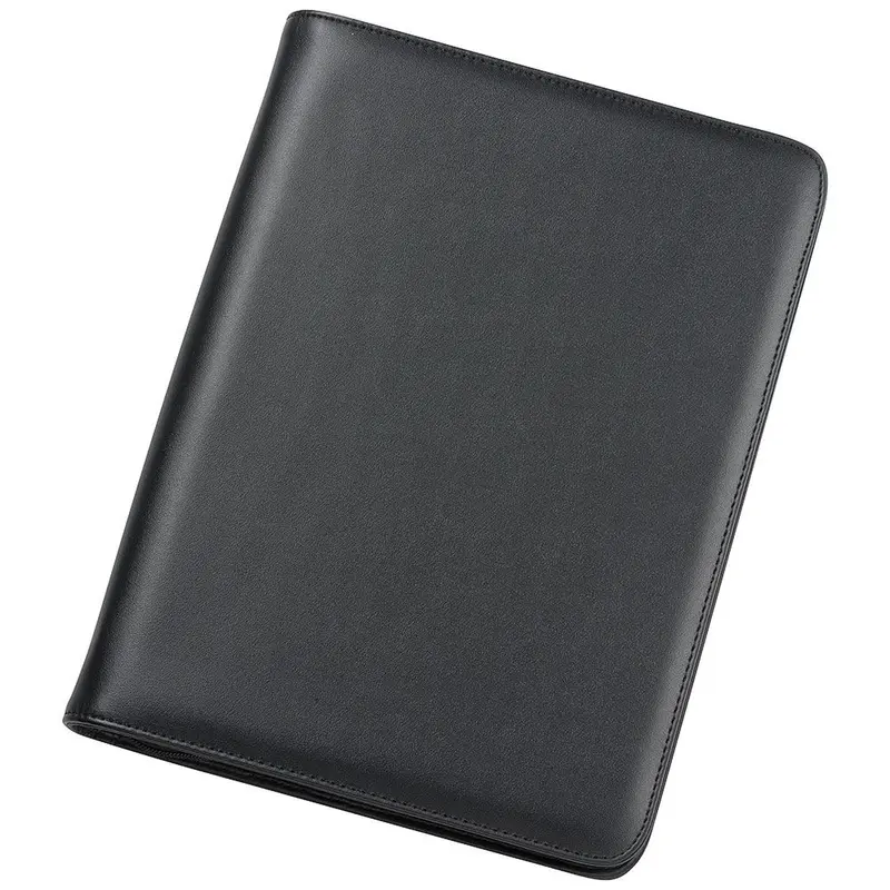 Glasgow A4 Compendium In Imitation Leather – Compendiums – available in black colour