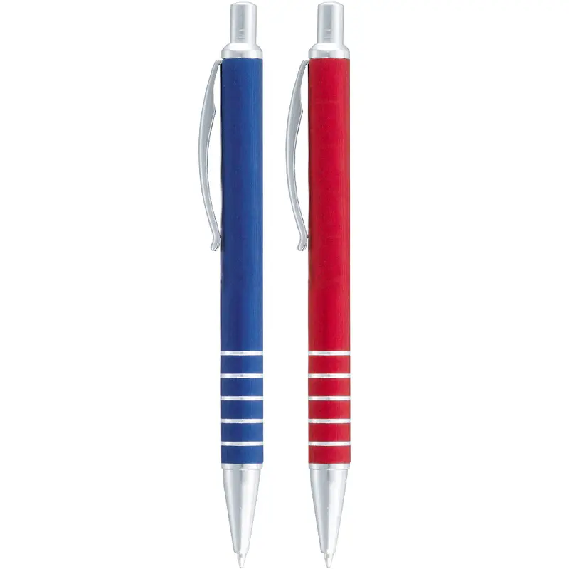 Kingston Click Ballpoint Pen – Metal Pens – available in silver colour