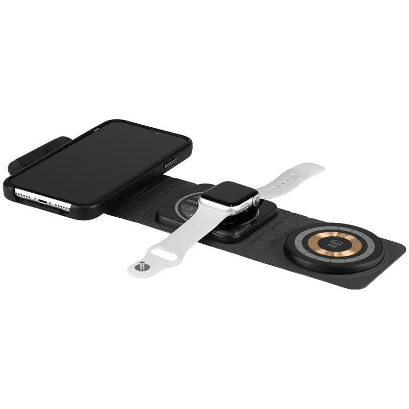 Exec Multi Media 3-In-1 Charger – Travel Mugs – available in black colour