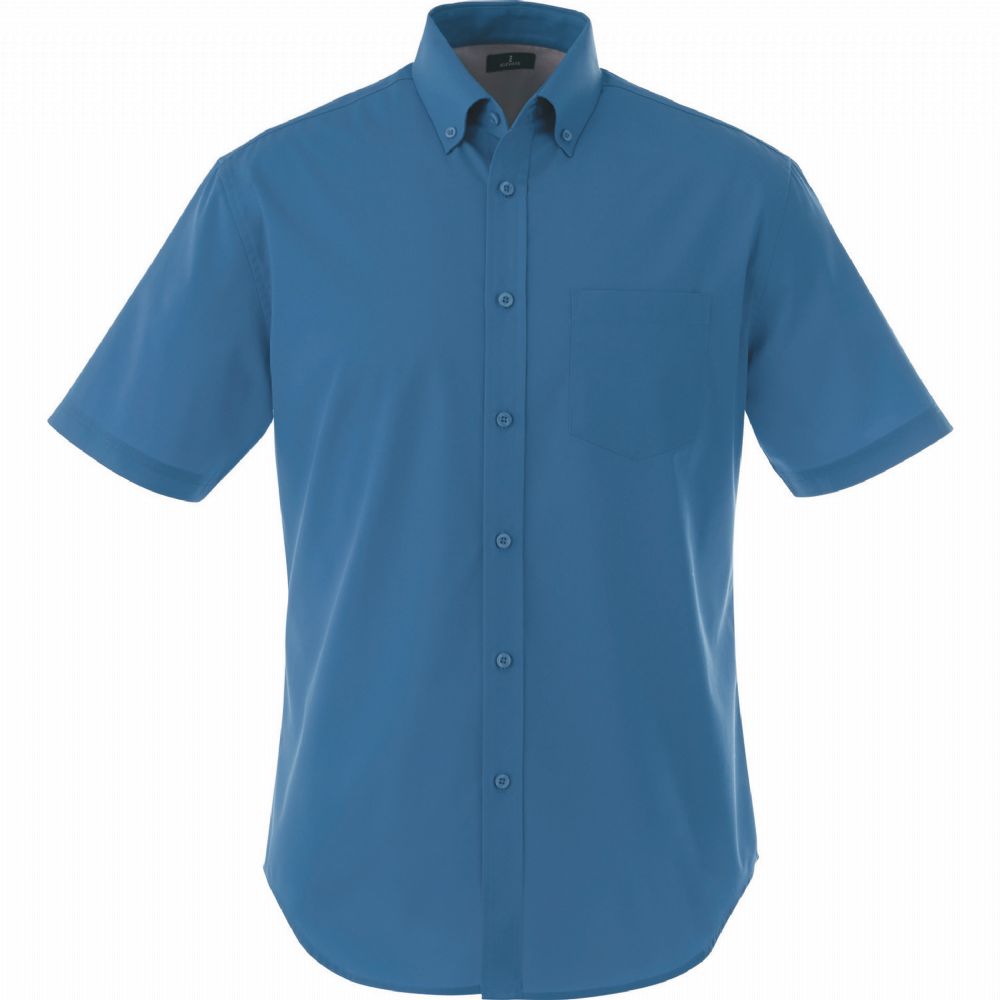 Stirling Short Sleeve Shirt - Mens – Shirts – Apparel Range – available in Black, Blue, Desert Khaki, Forest Green and 4 more – thumbnail 14 of 29