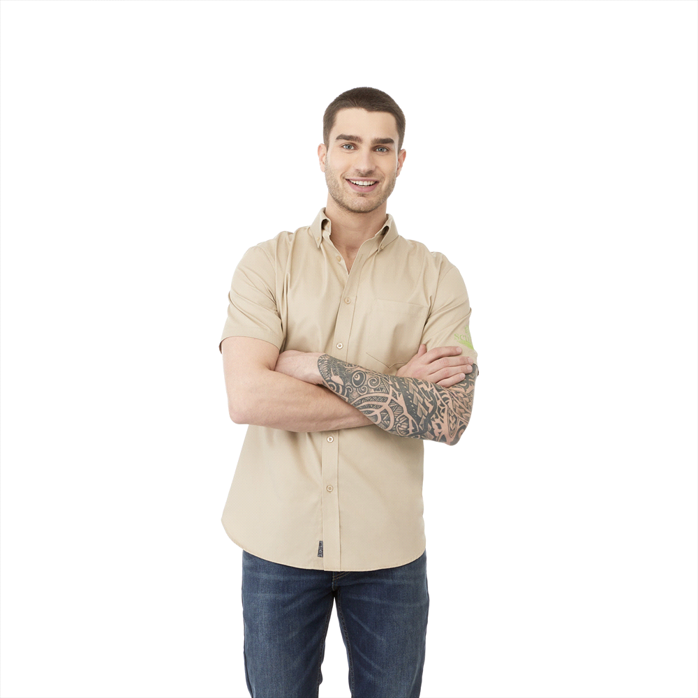 Stirling Short Sleeve Shirt - Mens – Shirts – Apparel Range – available in Black, Blue, Desert Khaki, Forest Green and 4 more – thumbnail 1 of 29