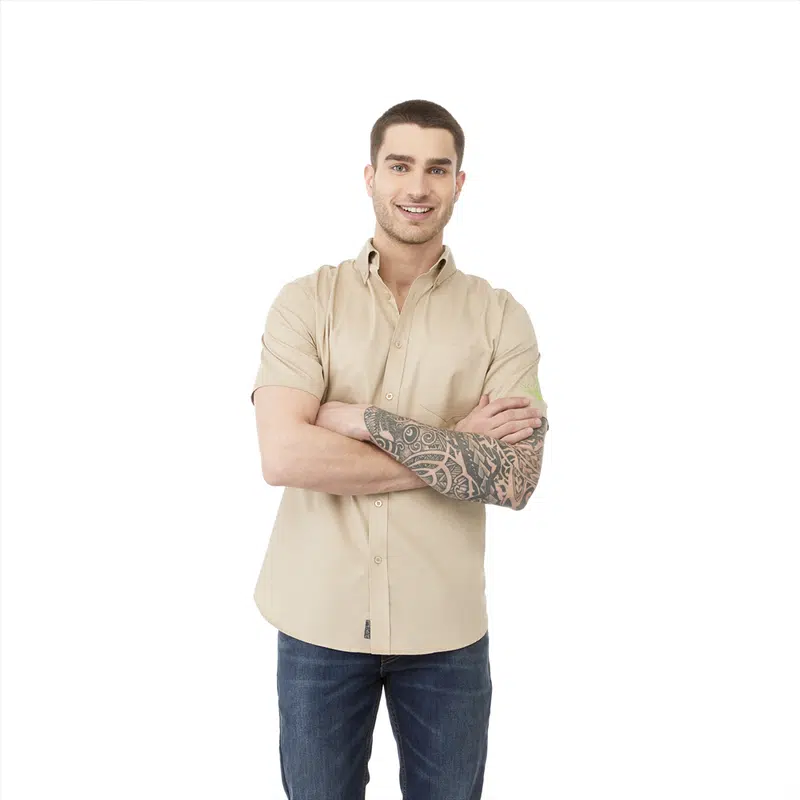 Stirling Short Sleeve Shirt - Mens – Shirts – available in beige, black, blue, green colours and 4 more
