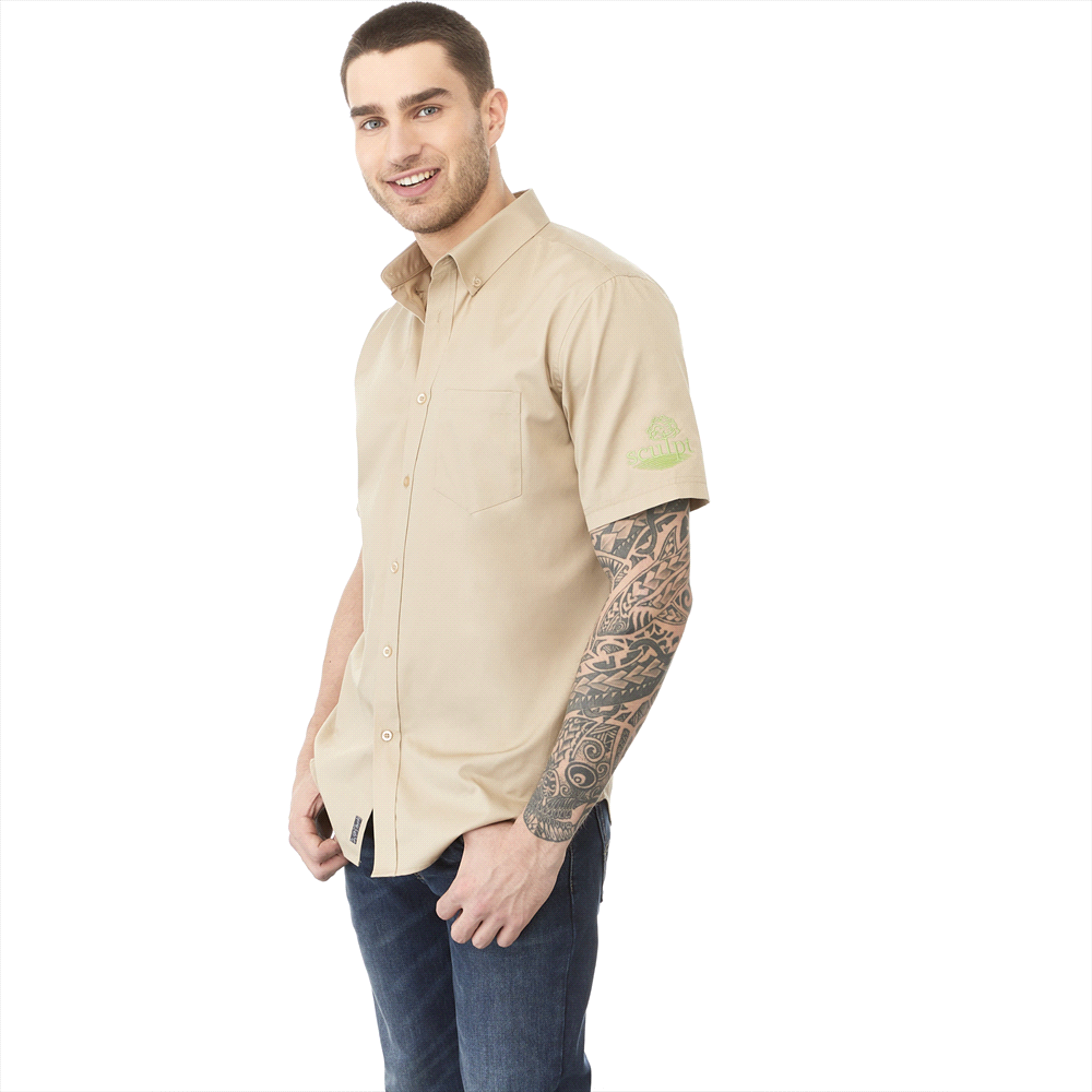 Stirling Short Sleeve Shirt - Mens – Shirts – Apparel Range – available in Black, Blue, Desert Khaki, Forest Green and 4 more – thumbnail 2 of 29