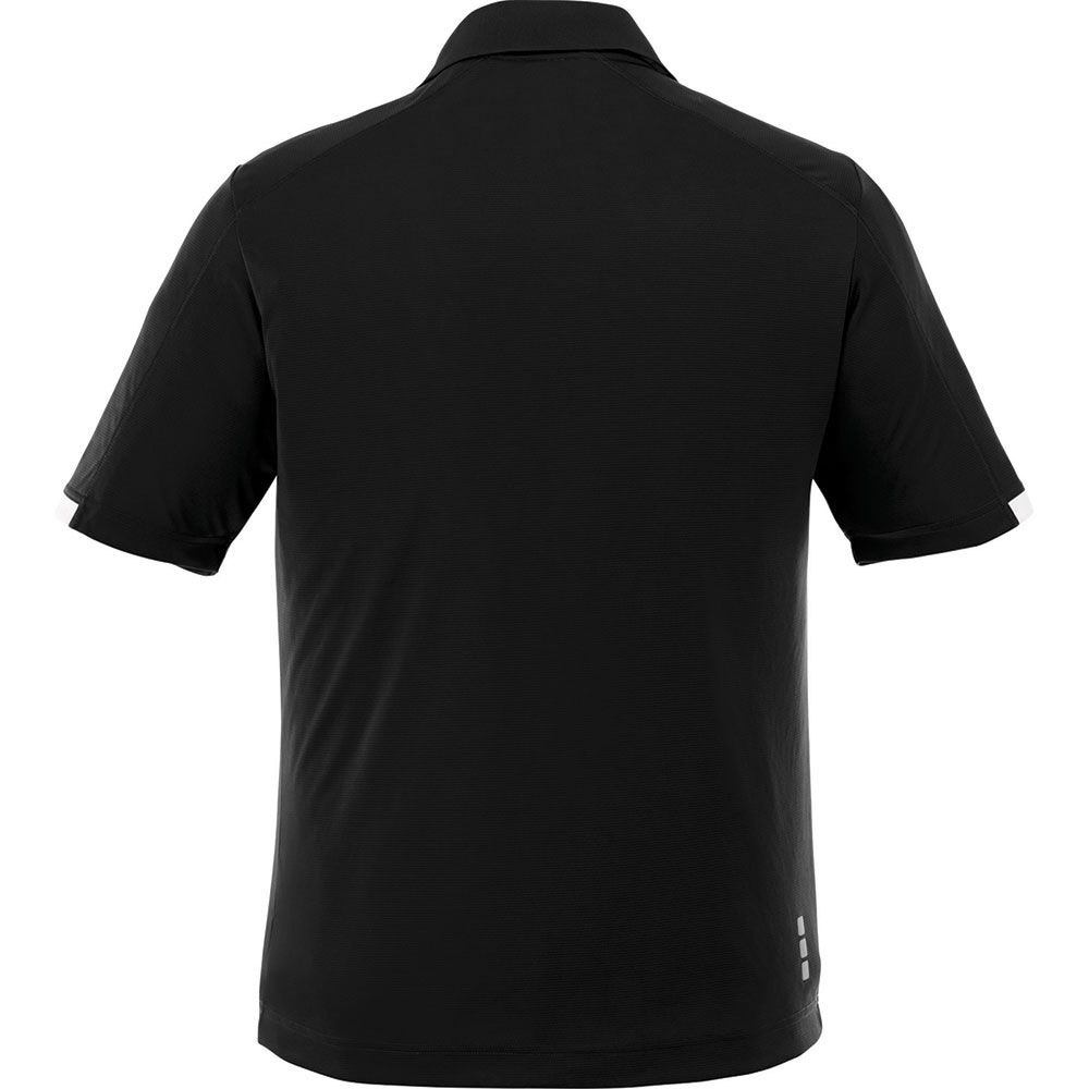 Kiso Short Sleeve Polo - Mens – Polo Shirts – Apparel Range – available in Black/White, Navy/White, Red/Steel Grey, Steel Grey/White and White/Steel Grey – thumbnail 11 of 21