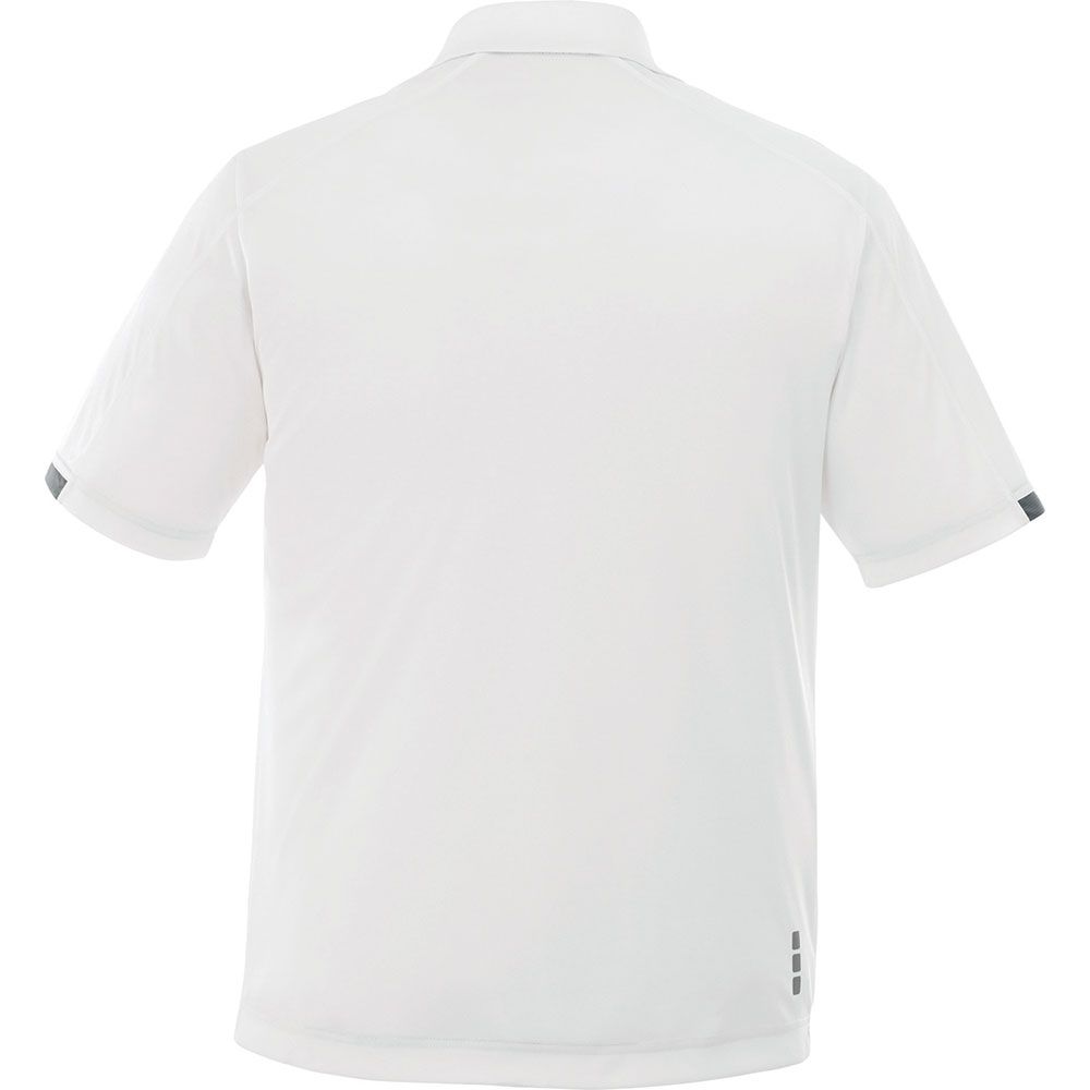 Kiso Short Sleeve Polo - Mens – Polo Shirts – Apparel Range – available in Black/White, Navy/White, Red/Steel Grey, Steel Grey/White and White/Steel Grey – thumbnail 14 of 21