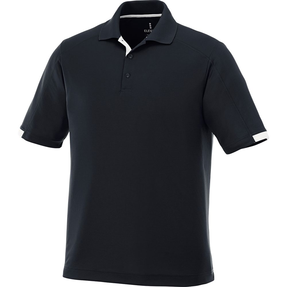 Kiso Short Sleeve Polo - Mens – Polo Shirts – Apparel Range – available in Black/White, Navy/White, Red/Steel Grey, Steel Grey/White and White/Steel Grey – thumbnail 4 of 21