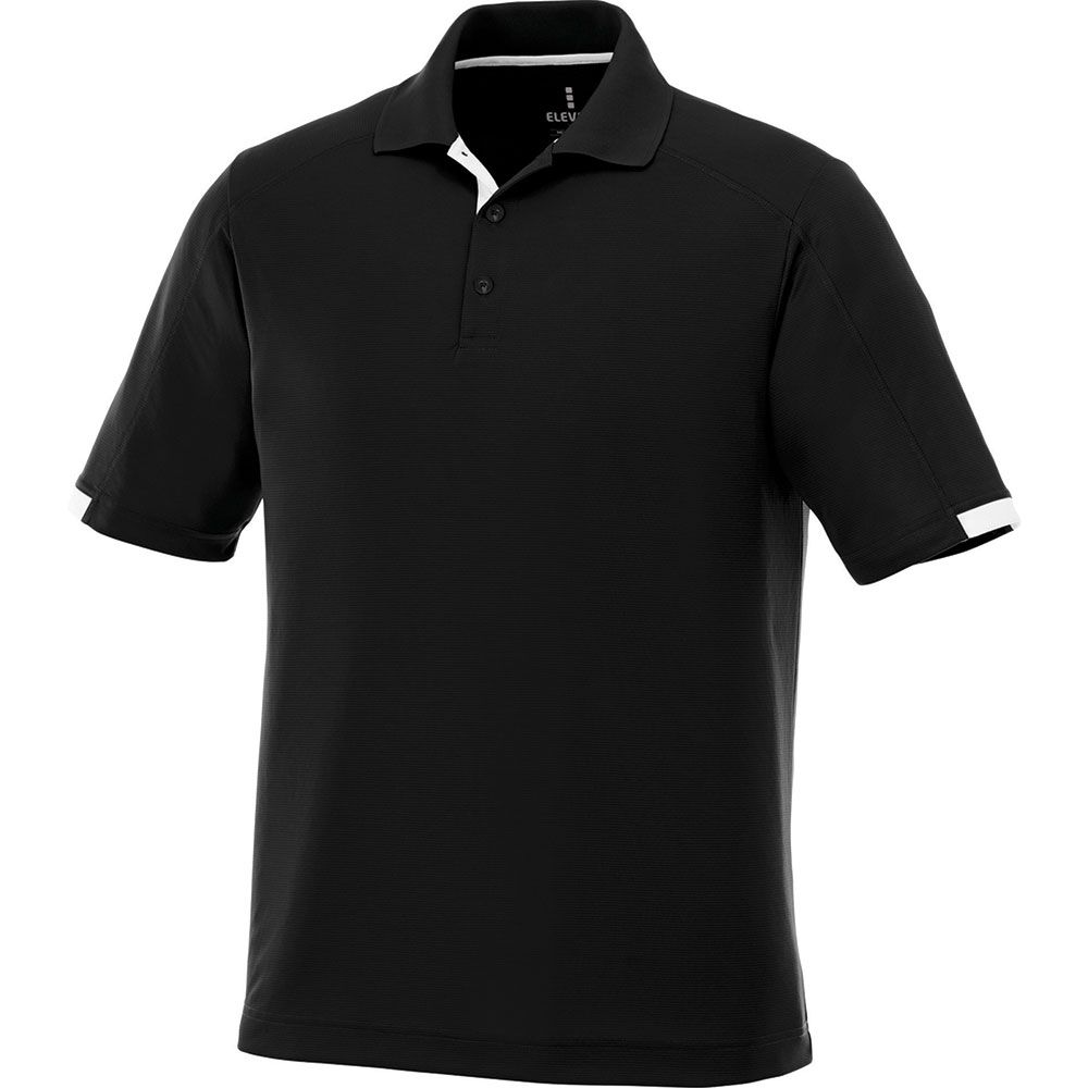Kiso Short Sleeve Polo - Mens – Polo Shirts – Apparel Range – available in Black/White, Navy/White, Red/Steel Grey, Steel Grey/White and White/Steel Grey – thumbnail 3 of 21