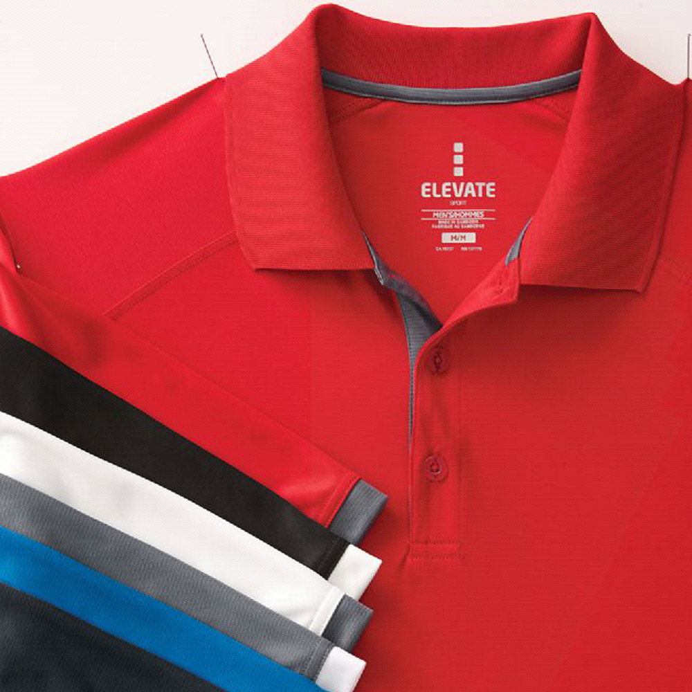 Kiso Short Sleeve Polo - Mens – Polo Shirts – Apparel Range – available in Black/White, Navy/White, Red/Steel Grey, Steel Grey/White and White/Steel Grey – thumbnail 21 of 21