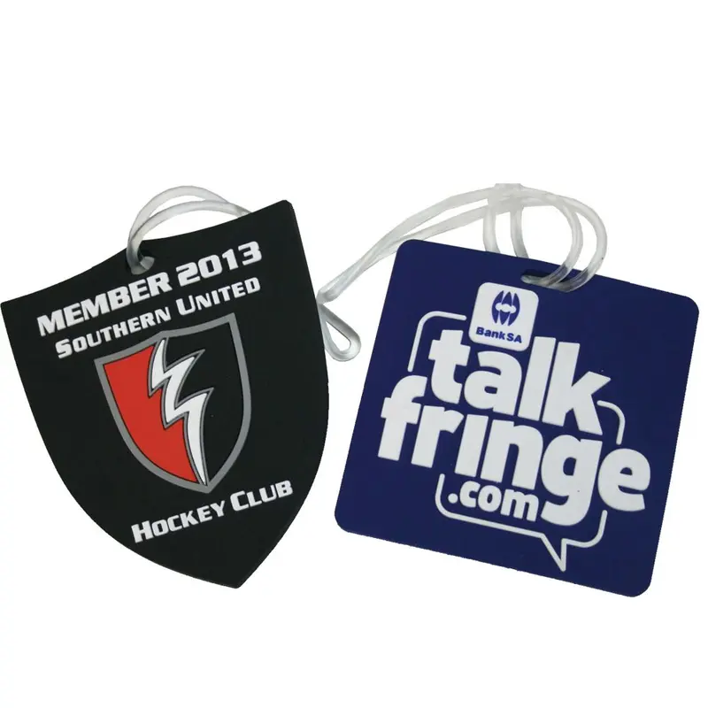 Custom-Shape PVC Luggage Tag - Basic Design – Luggage Tags