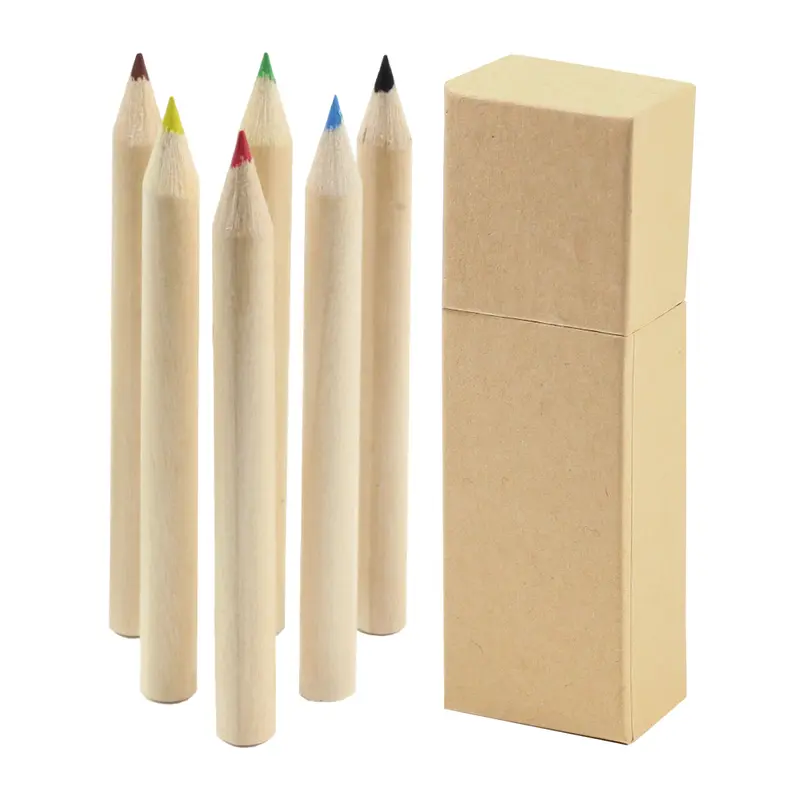 Coloured Pencil Set 6pcs – Calculators – available in beige colour