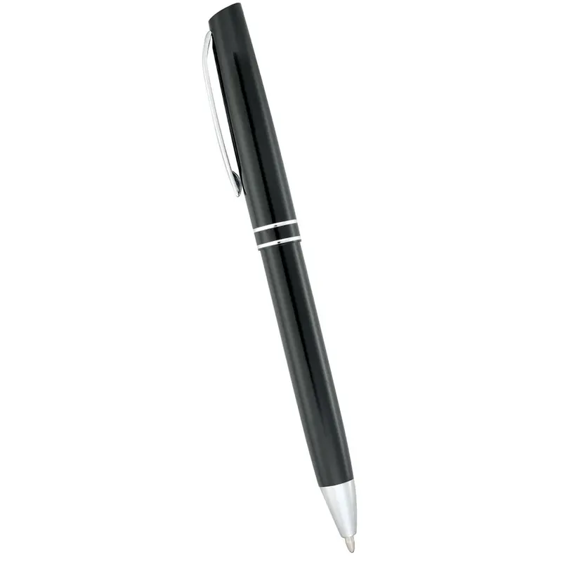 Hemingway Click Ballpoint Pen – Metal Pens – available in silver colour
