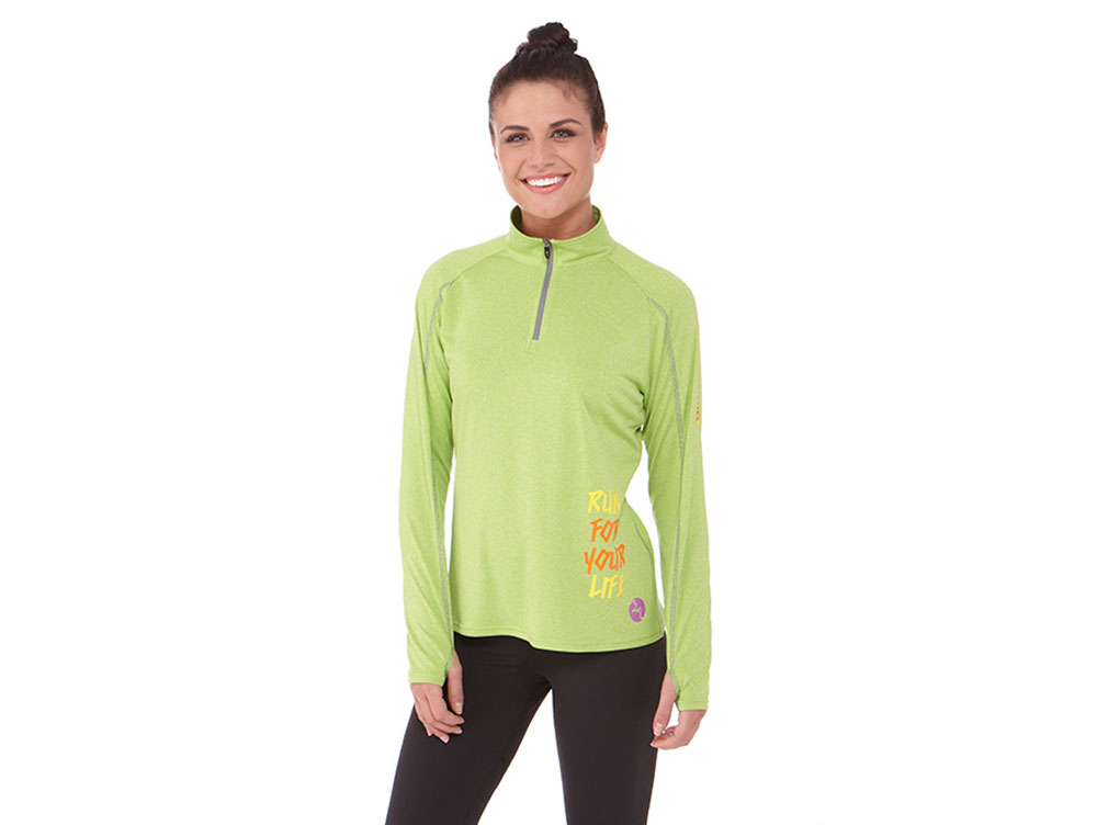 Taza Knit Quarter Zip - Womens – Pullovers – Apparel Range – available in Aspen Blue Heather, Heather Dark Charcoal, Silver Heather and Team Red – thumbnail 23 of 24