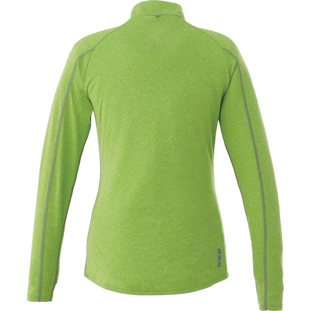 Taza Knit Quarter Zip - Womens – Pullovers – Apparel Range – available in Aspen Blue Heather, Heather Dark Charcoal, Silver Heather and Team Red – thumbnail 14 of 24