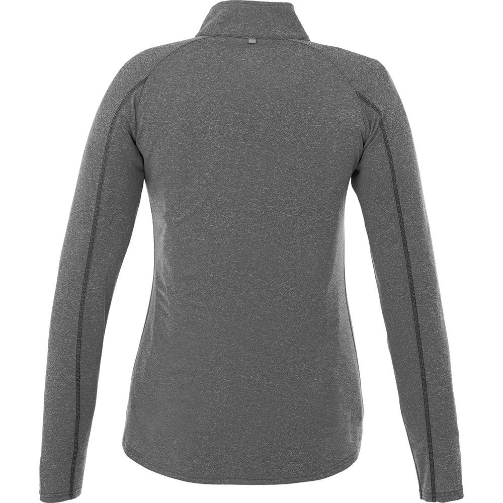 Taza Knit Quarter Zip - Womens – Pullovers – Apparel Range – available in Aspen Blue Heather, Heather Dark Charcoal, Silver Heather and Team Red – thumbnail 15 of 24