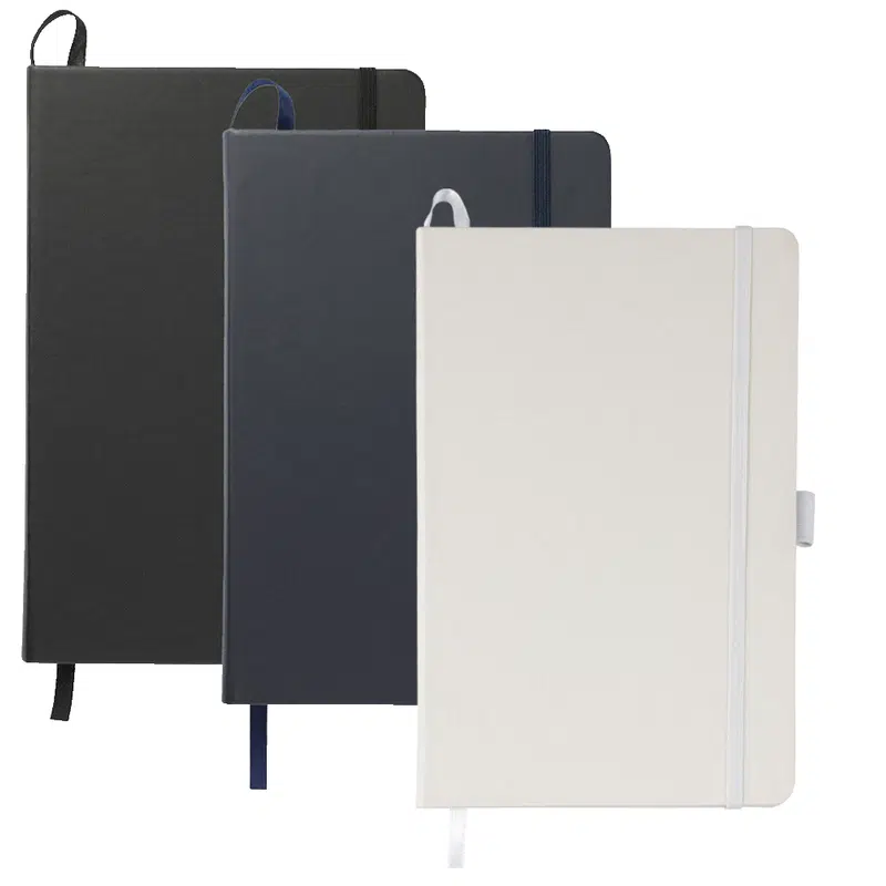 Mela Recycled A5 Apple JournalBook – Diaries – available in black, blue colours
