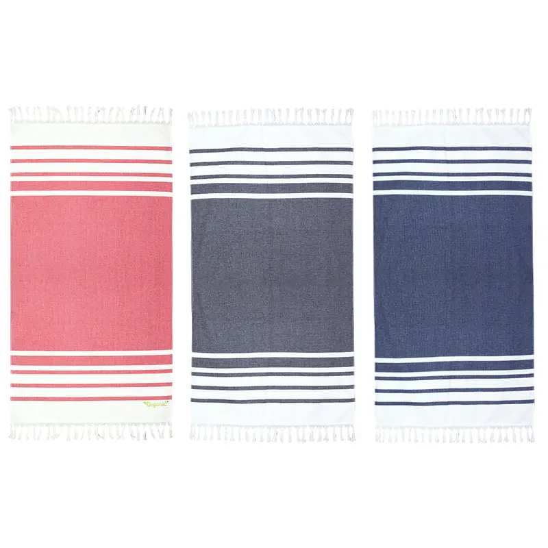 Trekk Turkish Beach Towel – Travel Bags – available in black, blue colours