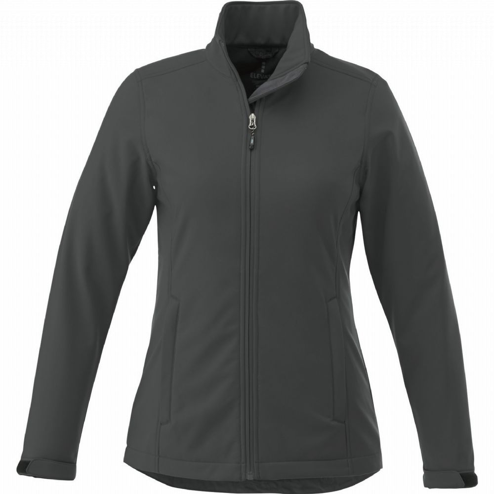 Maxson Softshell Jacket - Womens – Jackets – Apparel Range – available in Black, Forest Green, Grey Storm, Navy – thumbnail 11 of 22