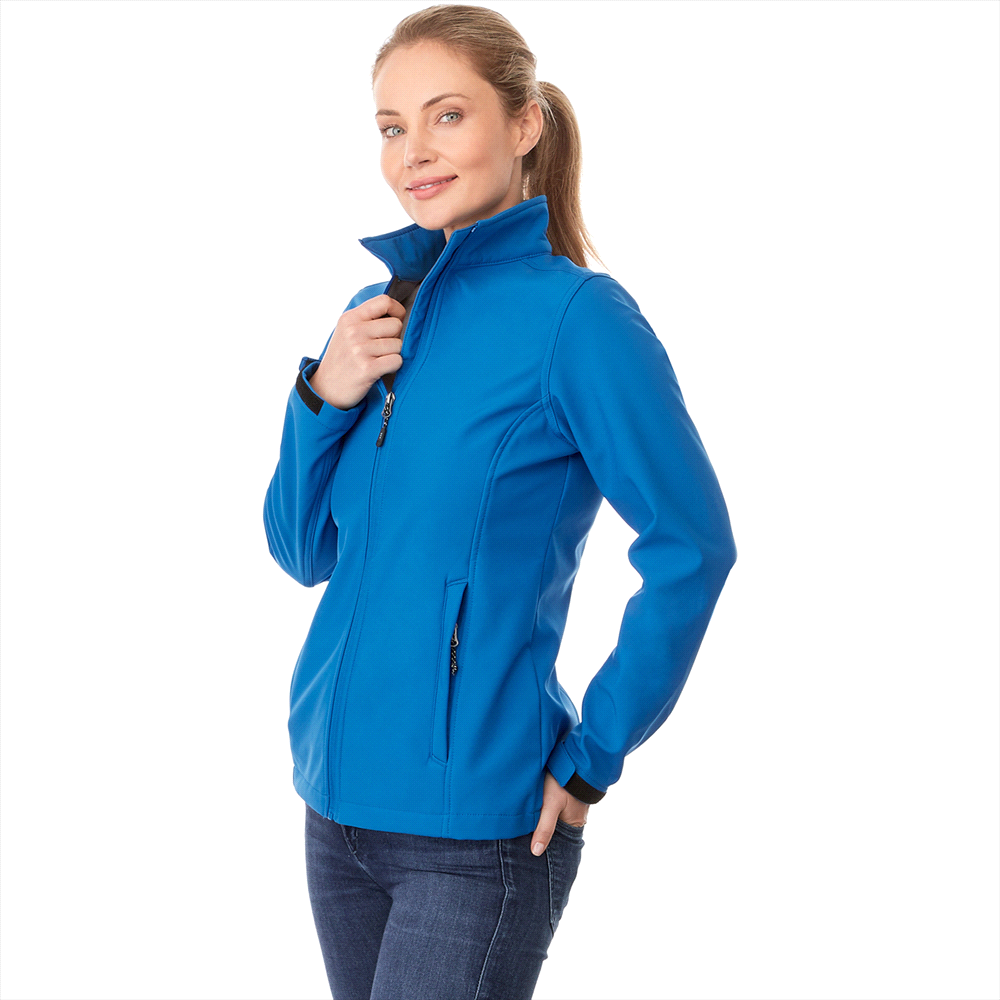 Maxson Softshell Jacket - Womens – Jackets – Apparel Range – available in Black, Forest Green, Grey Storm, Navy – thumbnail 2 of 22