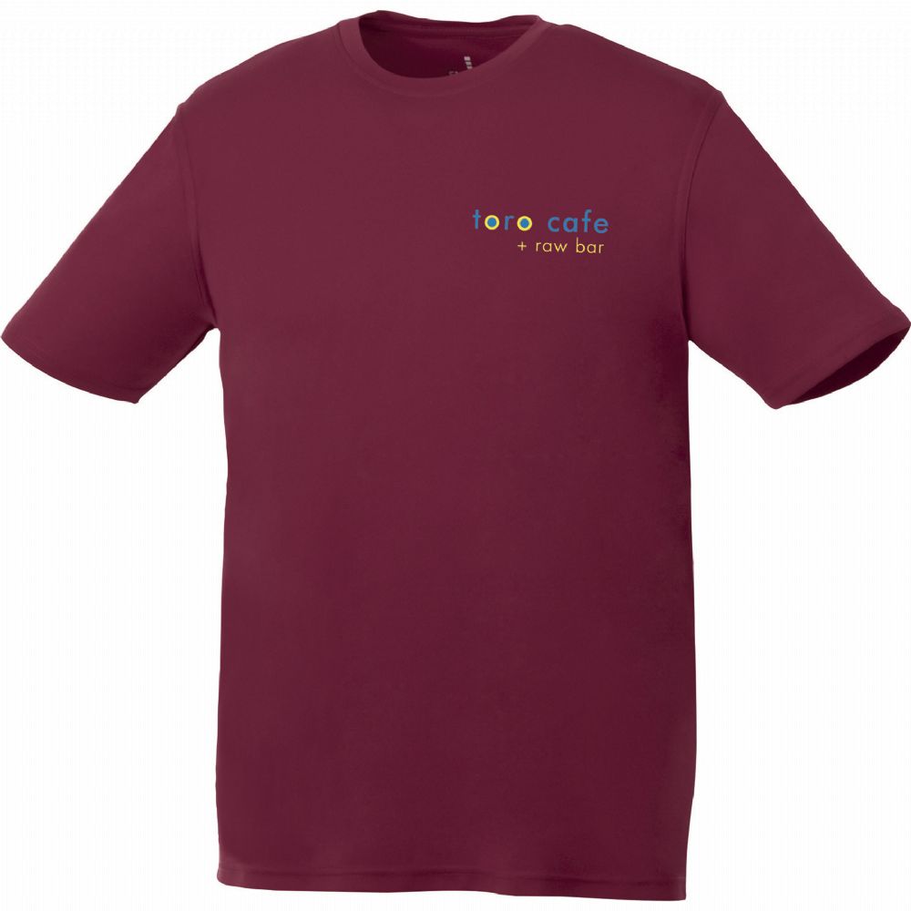 Omi Short Sleeve Tech Tee - Mens – T Shirts – Apparel Range – available in Forest Green, Heather Charcoal, Maroon, New Royal and 3 more – thumbnail 16 of 29