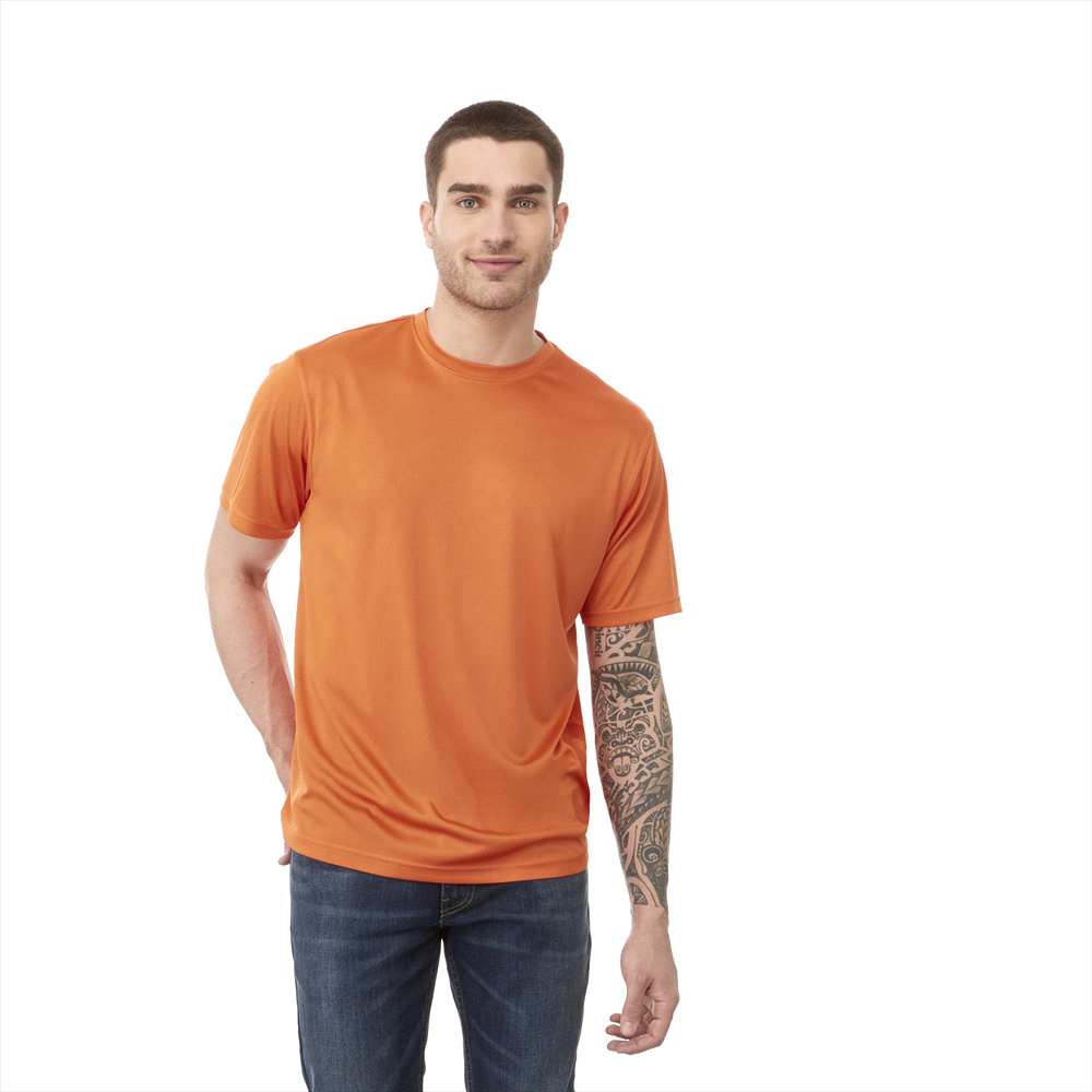 Omi Short Sleeve Tech Tee - Mens – T Shirts – Apparel Range – available in Forest Green, Heather Charcoal, Maroon, New Royal and 3 more – thumbnail 1 of 29