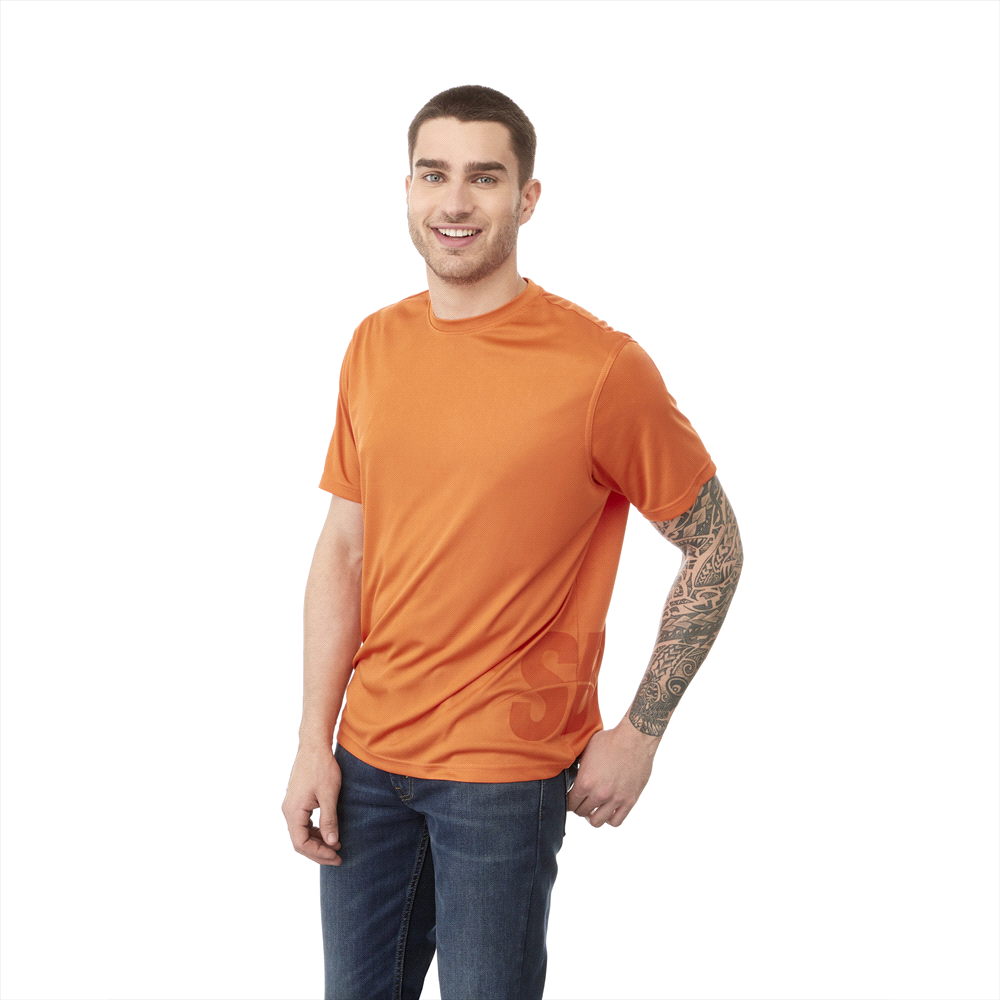 Omi Short Sleeve Tech Tee - Mens – T Shirts – Apparel Range – available in Forest Green, Heather Charcoal, Maroon, New Royal and 3 more – thumbnail 2 of 29