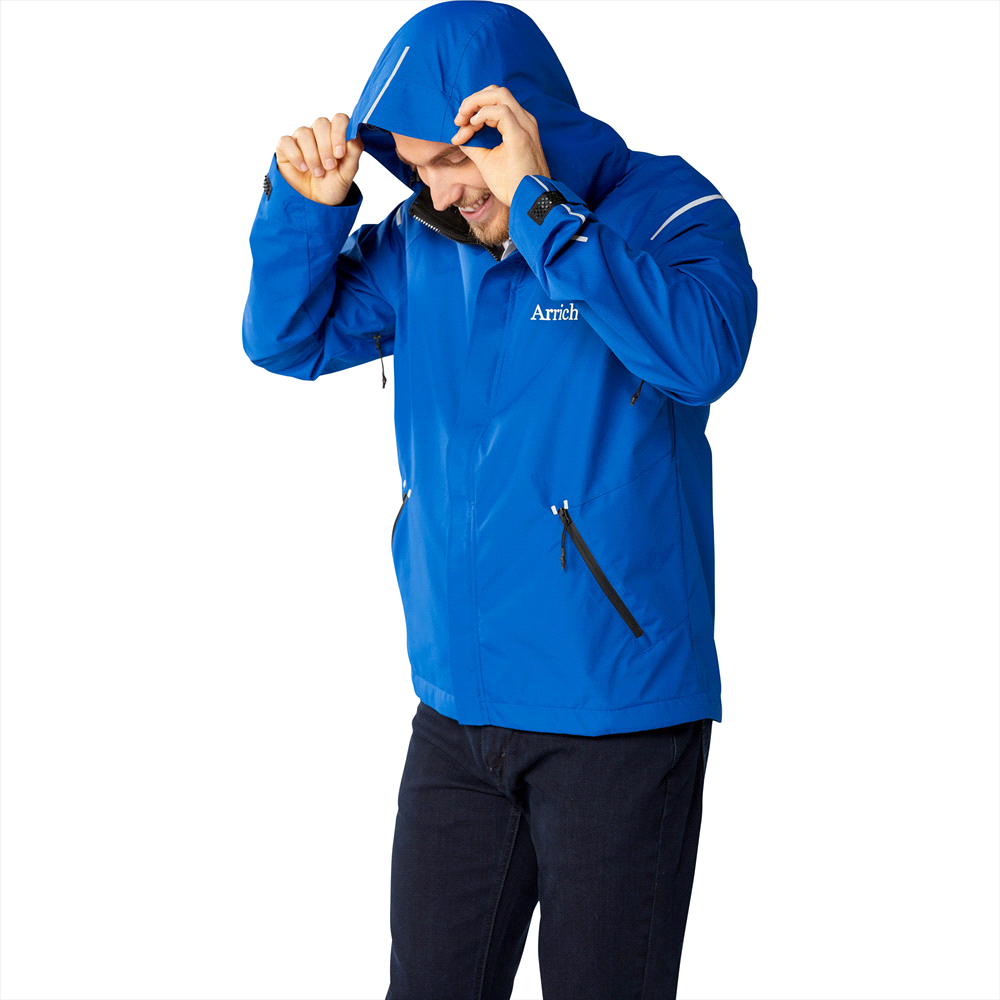 Gearhart Softshell Jacket - Mens – Jackets – Apparel Range – available in Black, Metro Blue, Vintage Red – thumbnail 7 of 8