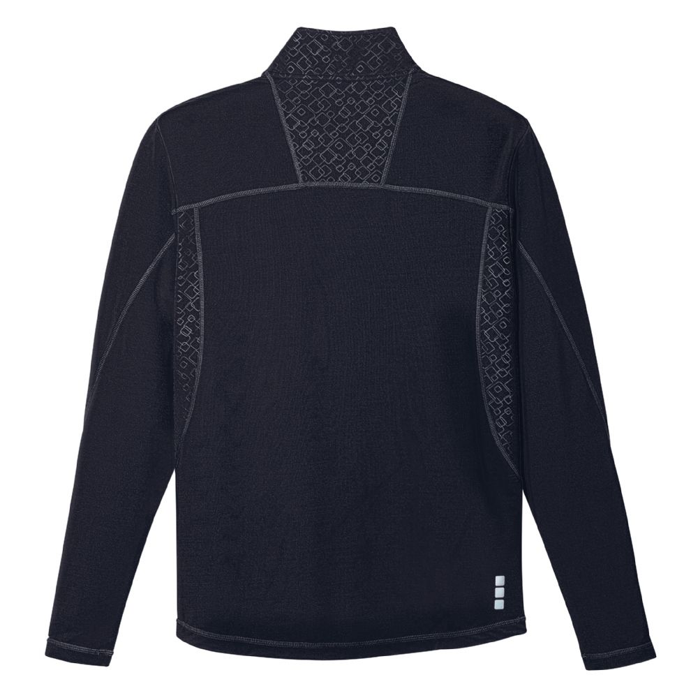 Caltech Knit Quarter Zip - Mens – Jackets – Apparel Range – available in Black, Navy, Steel Grey and Vintage Red – thumbnail 8 of 16