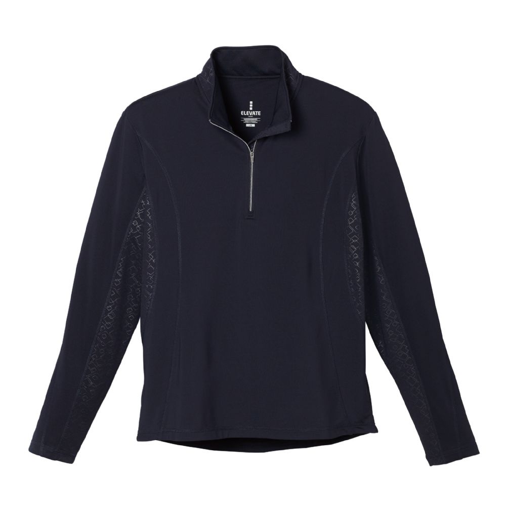 Caltech Knit Quarter Zip - Mens – Jackets – Apparel Range – available in Black, Navy, Steel Grey and Vintage Red – thumbnail 7 of 16