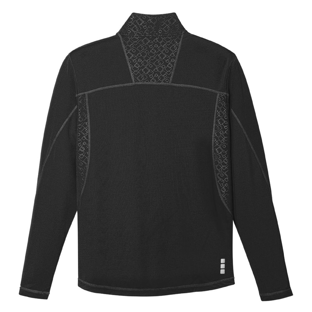 Caltech Knit Quarter Zip - Mens – Jackets – Apparel Range – available in Black, Navy, Steel Grey and Vintage Red – thumbnail 14 of 16