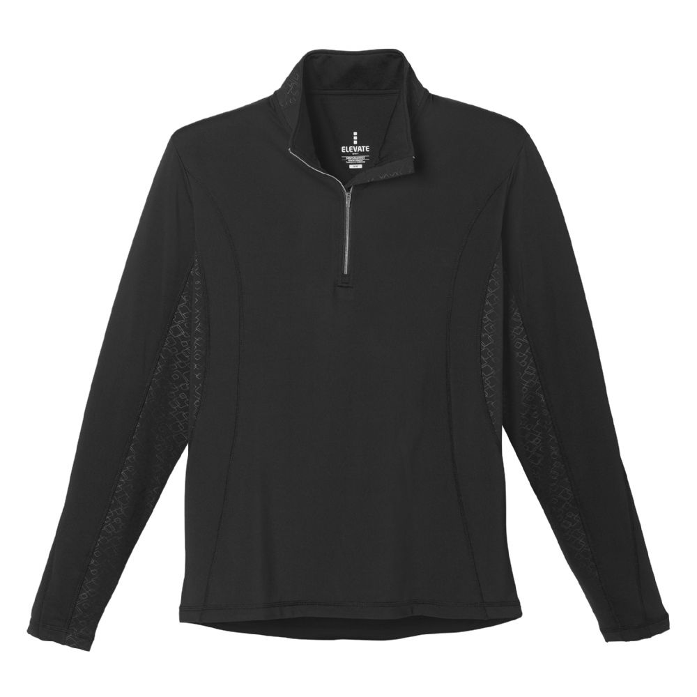 Caltech Knit Quarter Zip - Mens – Jackets – Apparel Range – available in Black, Navy, Steel Grey and Vintage Red – thumbnail 10 of 16