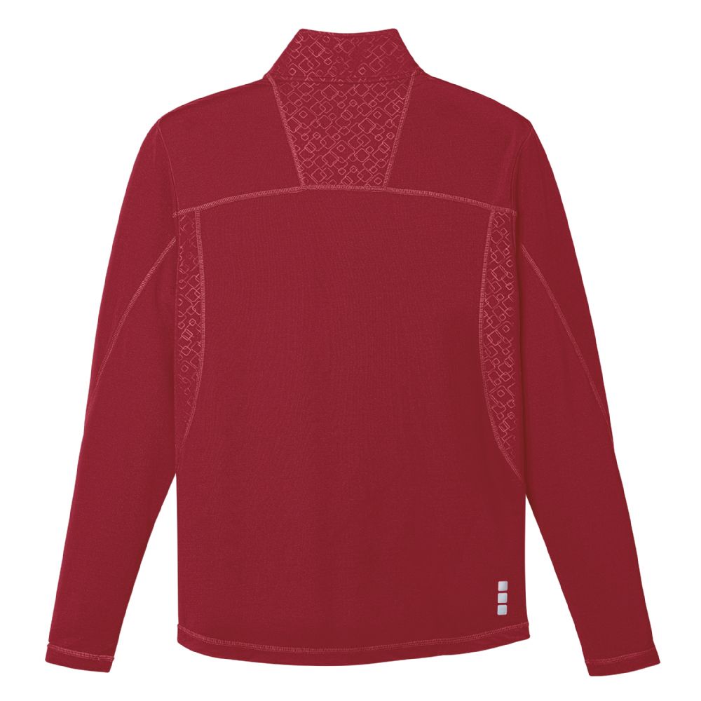 Caltech Knit Quarter Zip - Mens – Jackets – Apparel Range – available in Black, Navy, Steel Grey and Vintage Red – thumbnail 6 of 16