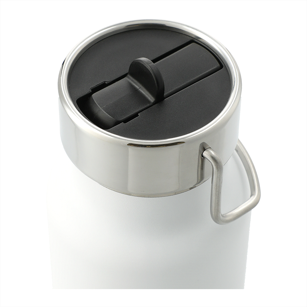 Thor Copper Vacuum Insulated Bottle 740ml Straw Lid – Drink Bottles – The Range – available in Black, Navy and White – thumbnail 19 of 23