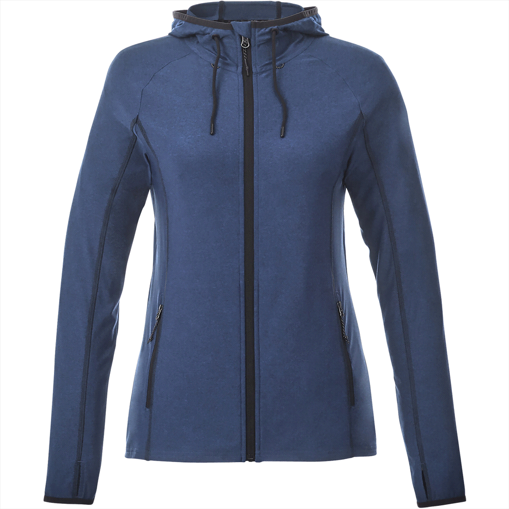 Kaiser Knit Jacket - Womens – Jackets – Apparel Range – available in Black Smoke Heather, Medium Grey Heather, Olympic Blue and Vintage Red – thumbnail 10 of 15