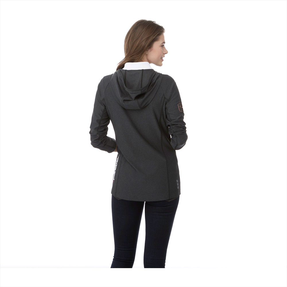 Kaiser Knit Jacket - Womens – Jackets – Apparel Range – available in Black Smoke Heather, Medium Grey Heather, Olympic Blue and Vintage Red – thumbnail 8 of 15