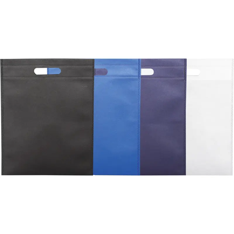 Freedom Heat Seal Non-Woven Tote – Shoppers – available in black, blue, white colours