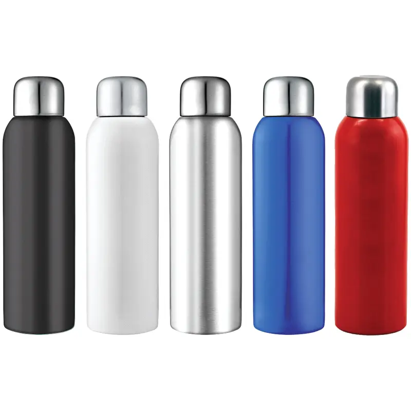 Guzzle 800ml Stainless Sports Bottle – Drink Bottles – available in black, blue, red, silver colours