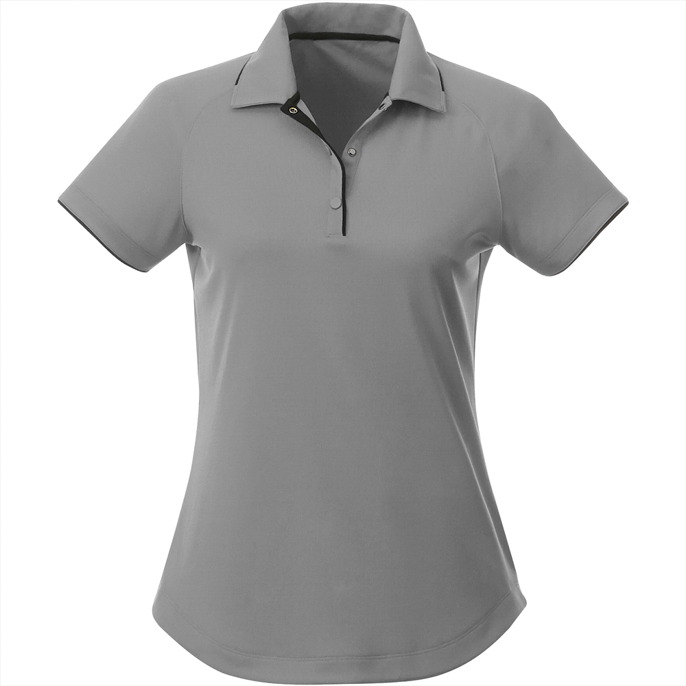 Remus Short Sleeve Polo - Womens – Polo Shirts – Apparel Range – available in Black/Quarry, Team Red/Black, Vintage Navy/Quarry, White/Quarry – thumbnail 7 of 10