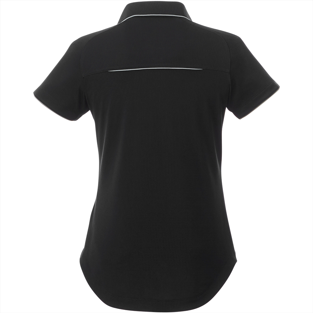 Remus Short Sleeve Polo - Womens – Polo Shirts – Apparel Range – available in Black/Quarry, Team Red/Black, Vintage Navy/Quarry, White/Quarry – thumbnail 9 of 10
