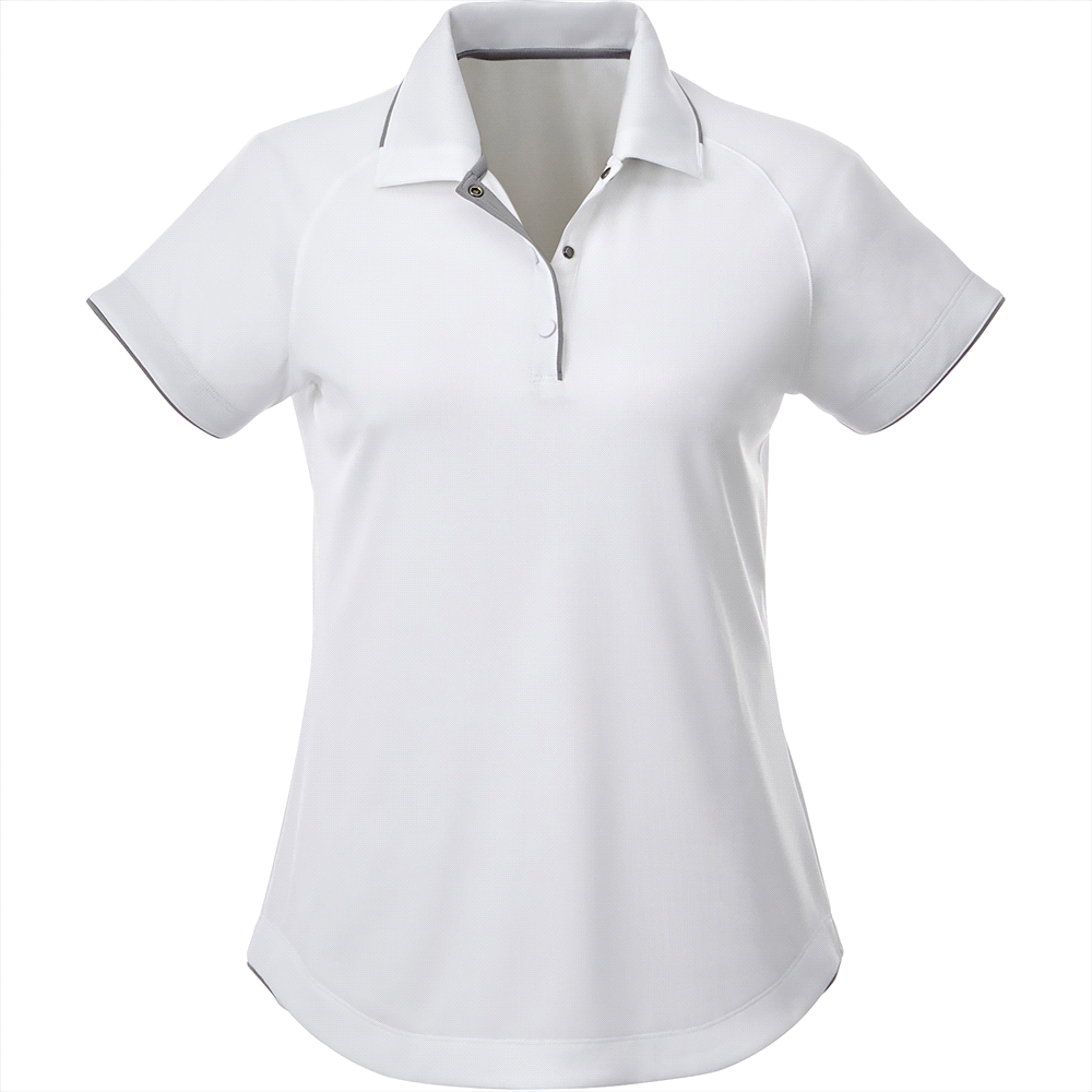 Remus Short Sleeve Polo - Womens – Polo Shirts – Apparel Range – available in Black/Quarry, Team Red/Black, Vintage Navy/Quarry, White/Quarry – thumbnail 2 of 10