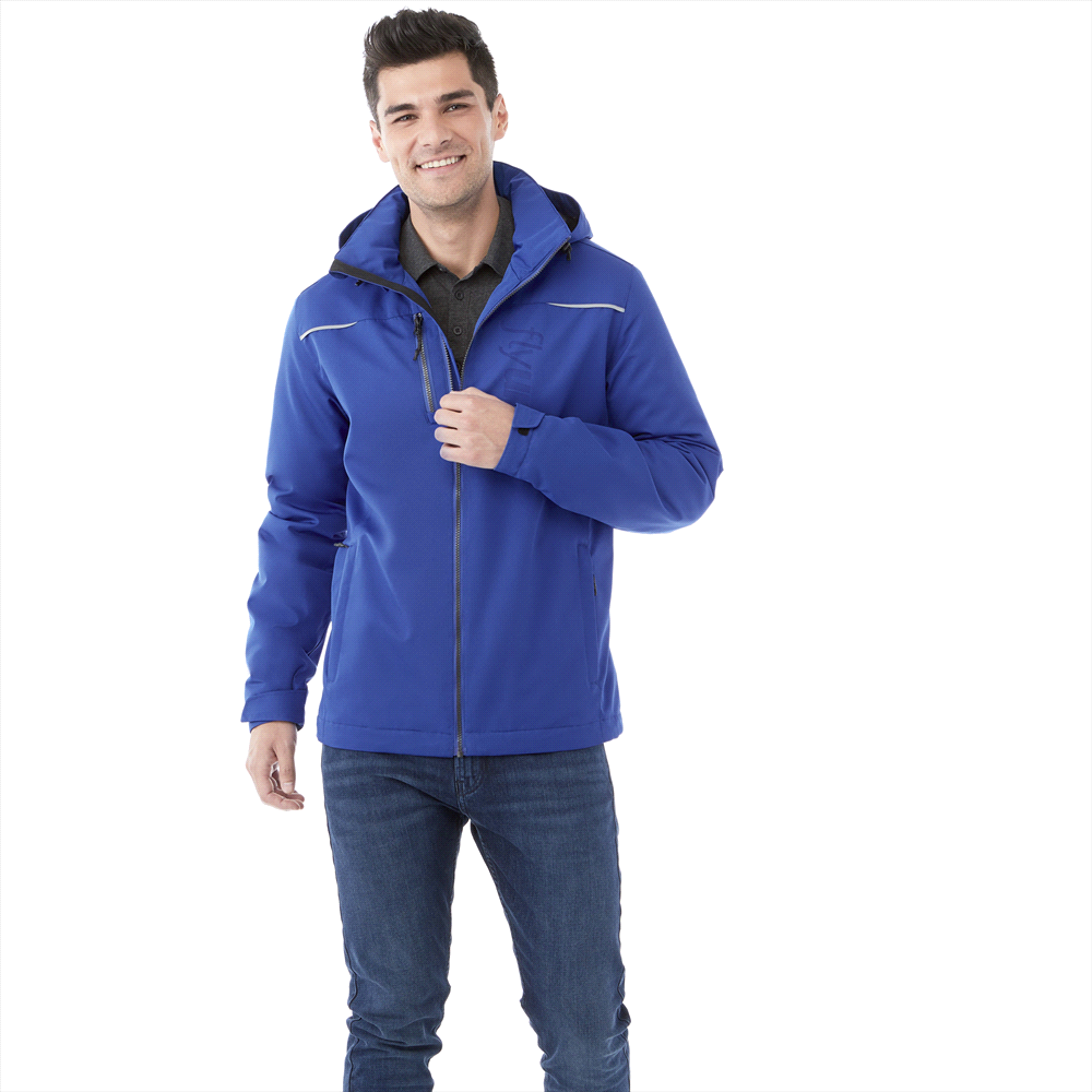 Colton Fleece Lined Jacket - Mens – Jackets – Apparel Range – available in Black, Grey Storm, New Royal, Team Red – thumbnail 1 of 16